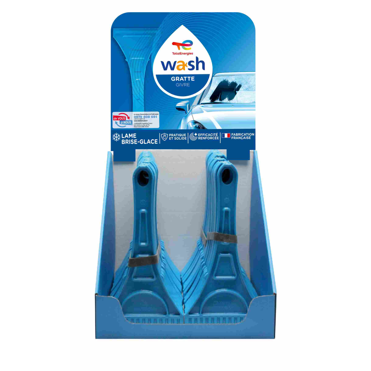 TOTAL WASH Gratte-givre