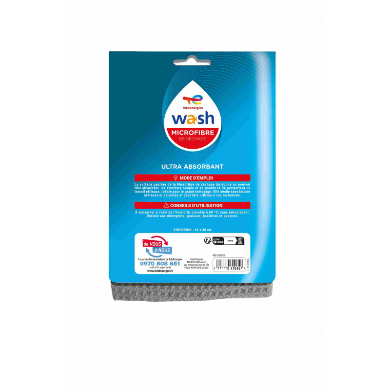 Microfibre de séchage Wash