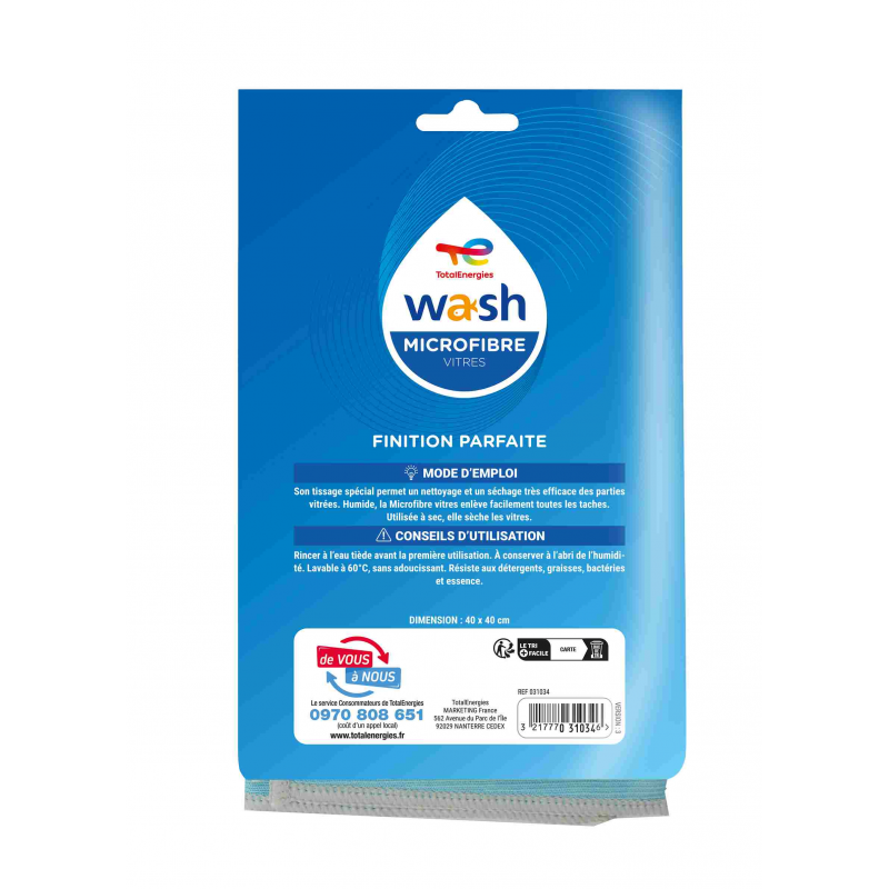 Microfibre Vitres WASH