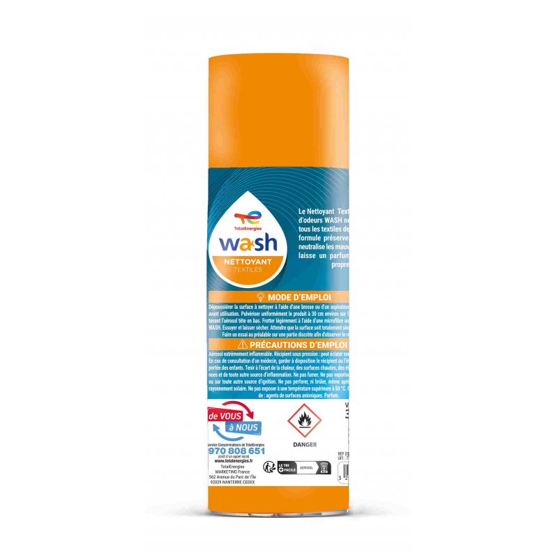 Nettoyant Textiles 300ml WASH
