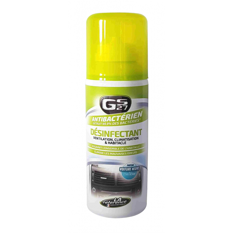 GS27 Désinfectant Ventilation Climatisation et habitacle