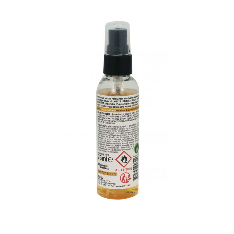 Déocar Spray Coffret Aroma Orange Douce
