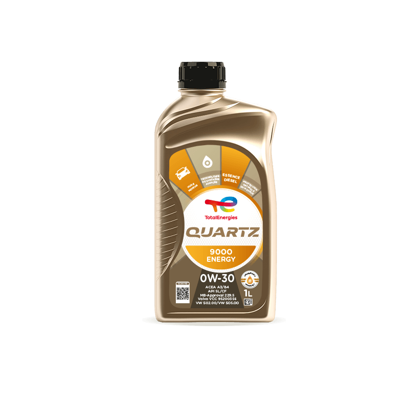 Huile moteur Quartz 9000 Energy 0W-30 1L
