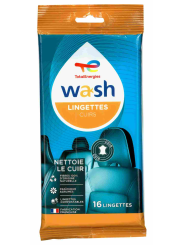 Lingettes nettoyantes pour le cuir WASH