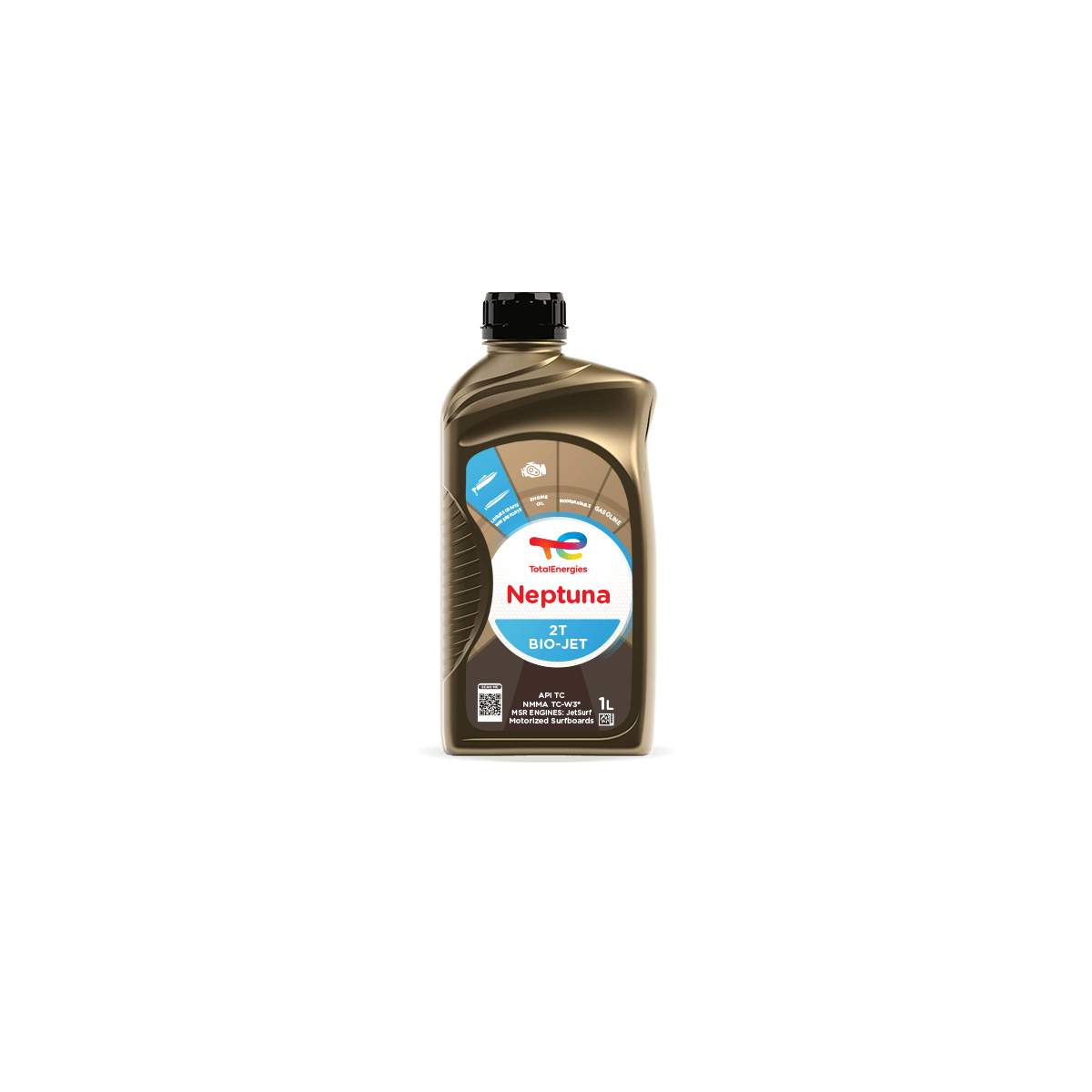 Huile moteur Neptuna 2T BIO-JET 1L