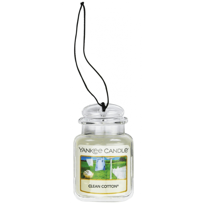 Yankee Car Jar Ultimate Coton Frais