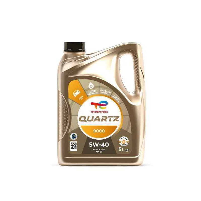 Huile moteur Quartz 9000 5W-40 Diesel 5L