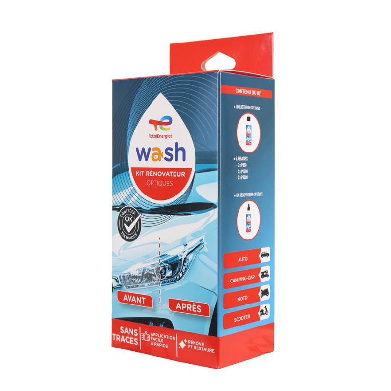 Kit renovateur optique TotalEnergies WASH