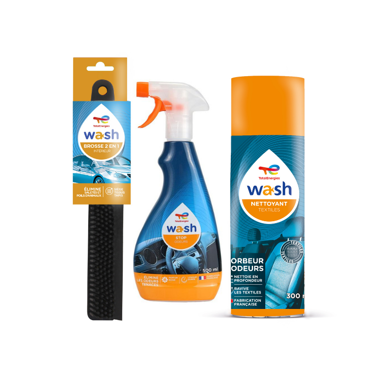 Pack nettoyants textiles WASH