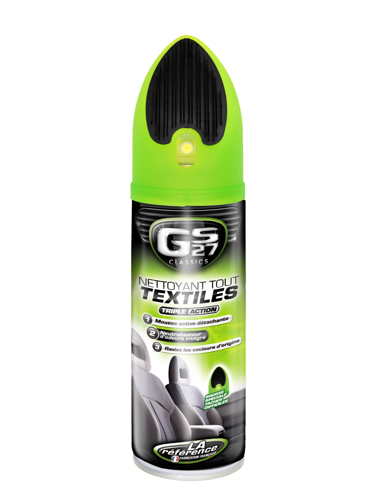 Nettoyant tout textiles voiture 3 en 1 GS27