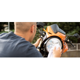 Nettoyage de la moto
